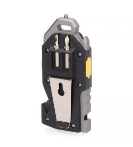 TITAN 6-IN-1 RECHARGEABLE SURVIVAL FLASHLIGHT