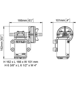 DIESEL TRANSFER GEAR PUMP 14 UP3-12V