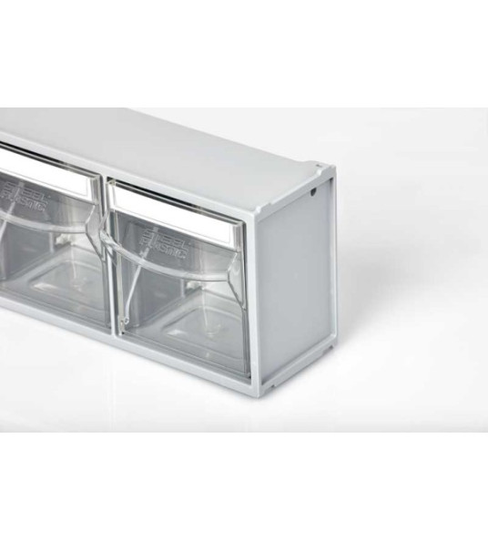 MULTIBOX 6 TILT BINS GREY 600X164X135MM