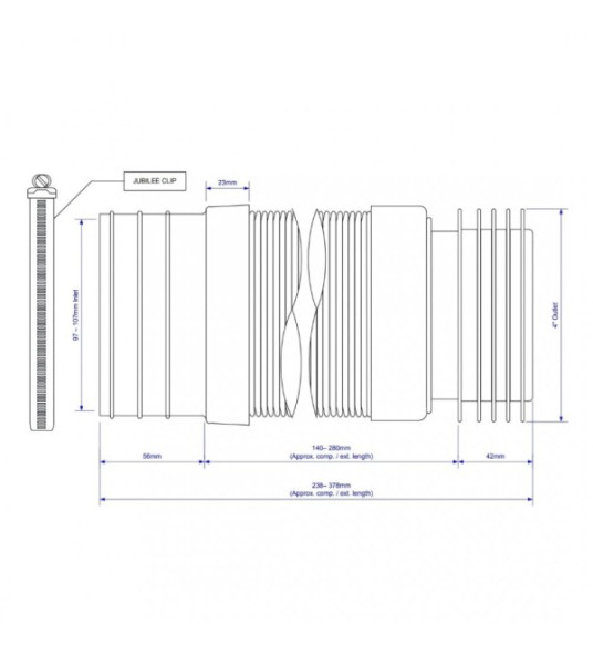 WC CONNECTOR FLEX WCF21R