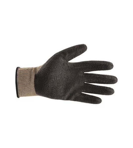 GLOVES 10 BROWN LATEX COATED WURTH
