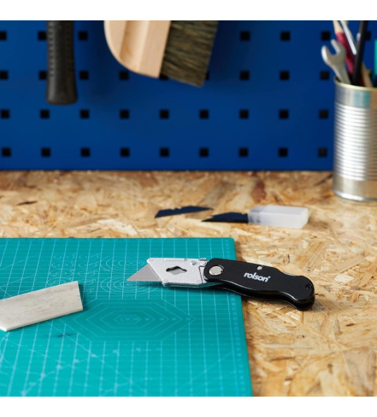 ROLSON 62848 FOLDING KNIFE WITH 5 BLADES