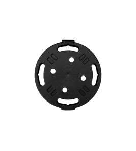 ROUND PLASTIC PLATFORM ON WHEELS 30CM