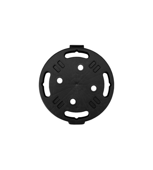 ROUND PLASTIC PLATFORM ON WHEELS 30CM