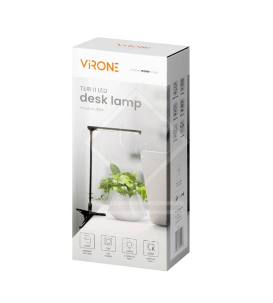 USB LED CLIP DESK LAMP TERI II 260LM USB LED CLIP DESK LAMP TERI II 260LM