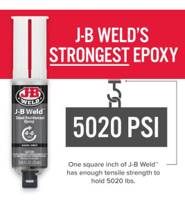 JB WELD STEEL REINFORCED EPOXY SYRINGE