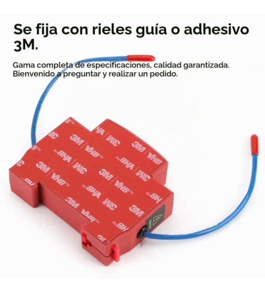 DIN RAIL FIRE EXTINGUISHING DEVICE