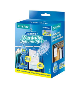 DRI AIRE WARDROBE DEHUMIDIFIER 3 PACK