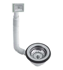 BASKET WASTEPLUG WITH OVERFLOW