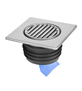 FLOOR DRAIN PUSH-IN 15X15CM