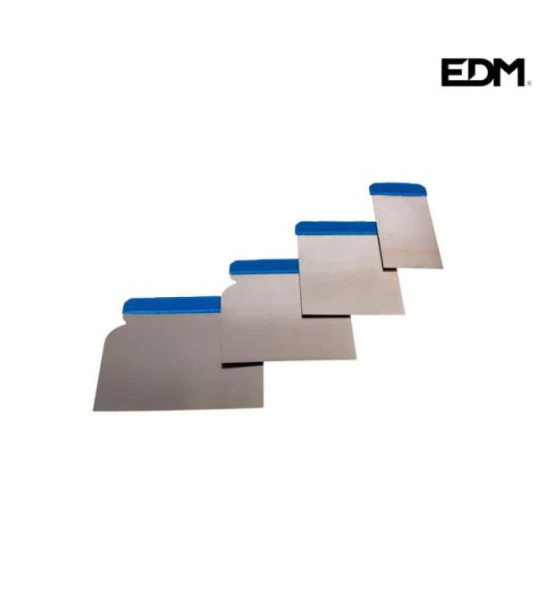 SCRAPERS 4PC STAINLESS STEEL