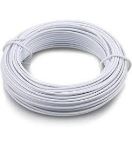 PVC COATED GALVANIZED WIRE 30M WHITE