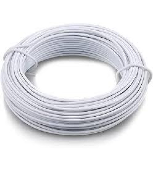 PVC COATED GALVANIZED WIRE 30M WHITE