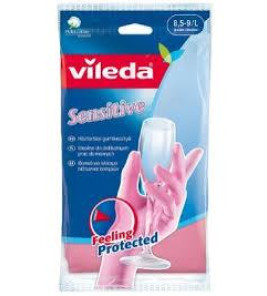 GLOVES VILEDA SENSITIVE PLUS LARGE