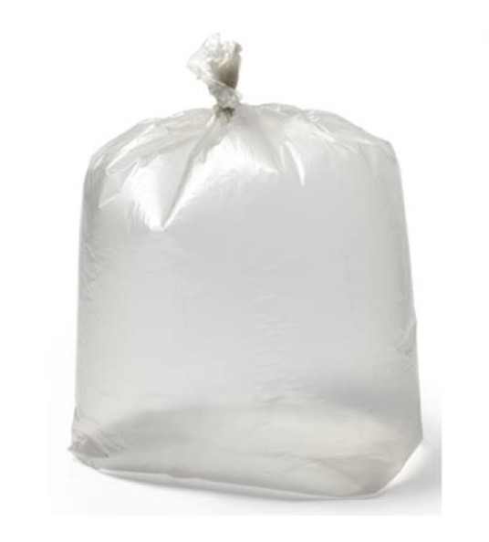 CLEAR REFUSE BAGS 20PC LARGE 81X102CM