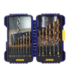 DRILL BITS 15PC TURBOMAX IRWIN
