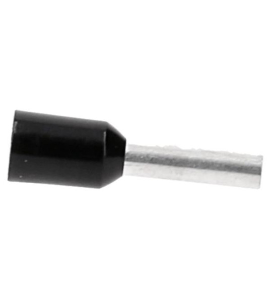 BOOTLACE FERRULE 1.5MM BLACK