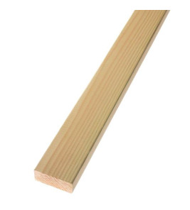 WHITE WOOD 12X25X2000MM