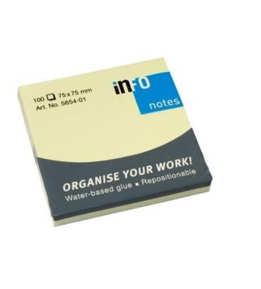 STICKY NOTES 75X75MM