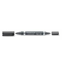 PERMANENT MARKER DUO BLACK
