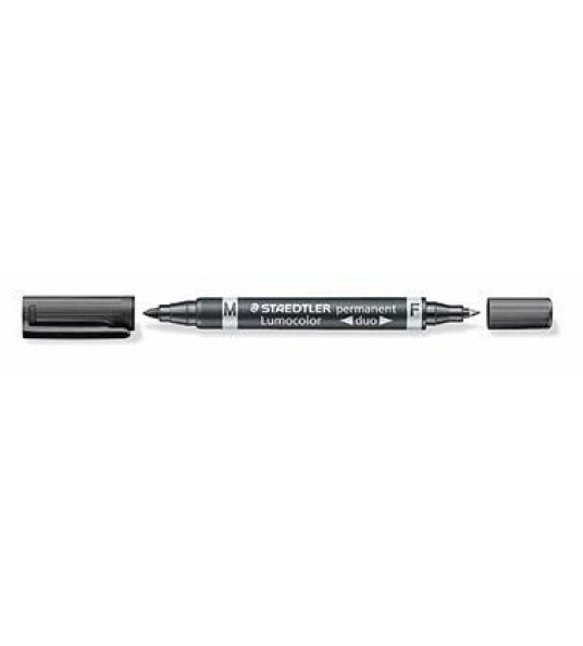 PERMANENT MARKER DUO BLACK