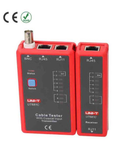 LAN TESTER BNC-RJ45-RJ11 UT681C