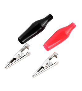 CROCODILE CLIP 44MM RED