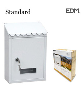 LETTER BOX STANDARD WHITE 210X60MX300MM 
