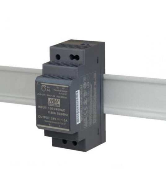 POWER SUPPLY 24VDC 30W DIN 1M