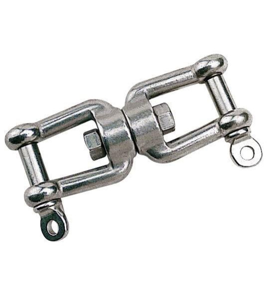 SWIVEL 8MM SS SHACKLE-SHACKLE