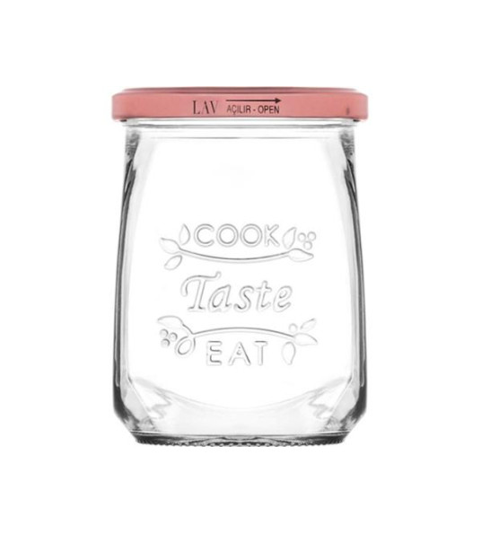 GLASS JAR 1050CC LAV