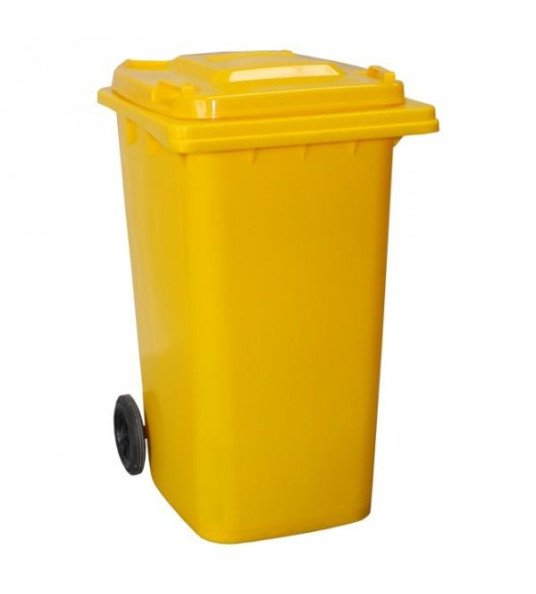 WHEELIE BIN 120L YELLOW