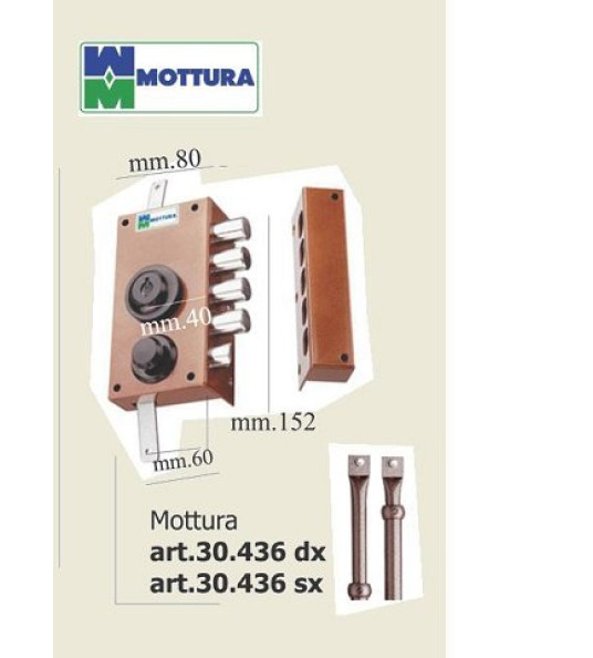 LOCK 2B SC MOTTURA 436VS LEFT