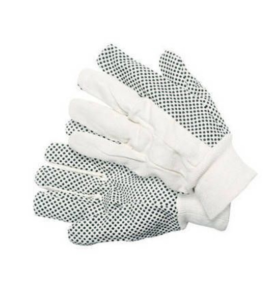 COTTON GLOVES POLKADOT