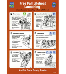 POSTER - FREE FALL LIFEBOAT LAUNCHING POSTER - FREE FALL LIFEBOAT LAUNCHING