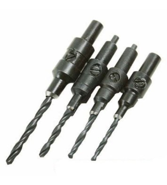 SCREWSINK SET 4PC SILVERLINE