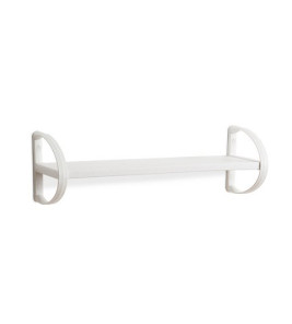 SHELF PLASTIC WHITE AMADEUS 62