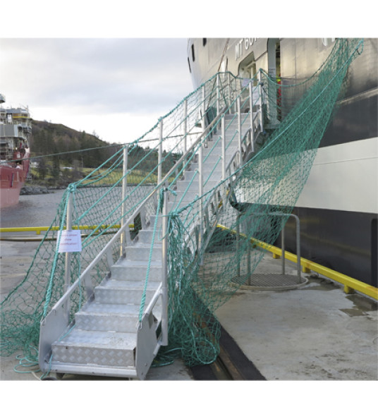 GANGWAY SAFETY NET 6X4M