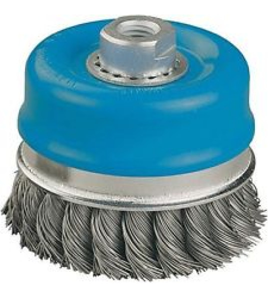 WIRE CUP BRUSH 65MM M14 KNOT FORMAT