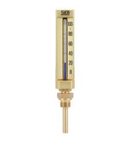 THERMOMETER 291B 0-160°C 100MM 1/2`` STRAIGHT
