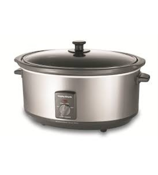 SLOW COOKER 6L S/S RUSSELL HOBBS