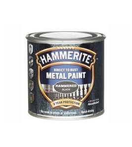 HAMMERITE 250ML BLACK HAMMERED