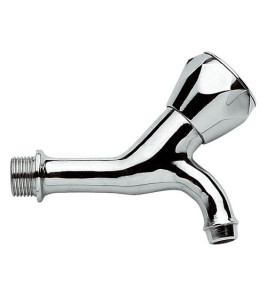 CHROME BIB COCK 57EX