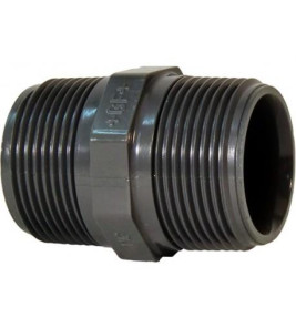 PVC  NIPPLE 1``  BSP