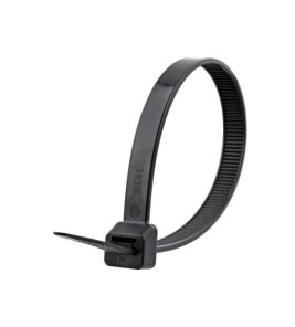 CABLE TIES 450X7.6MM BLACK 100PCS