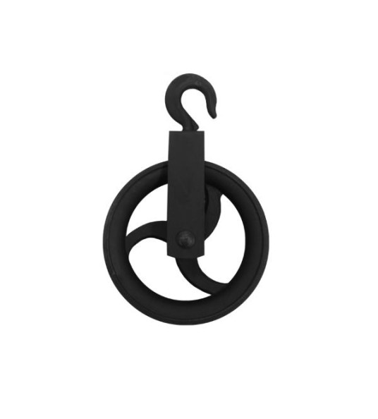 SHEAVE PULLEY BLACK 220MM