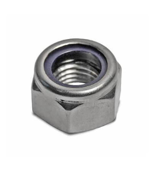 LOCK NUT A4 S/S M8 DIN985