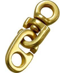FLAG SWIVEL 76MM BRASS