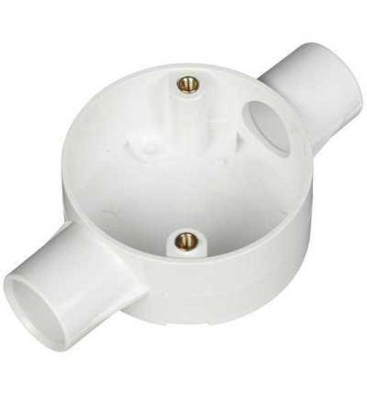 THROUGH BOX 20MM PVC CONDUIT