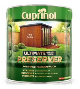 WOOD PRESERVER 1L RED CEDAR CUPRINOL WOOD PRESERVER 1L RED CEDAR CUPRINOL